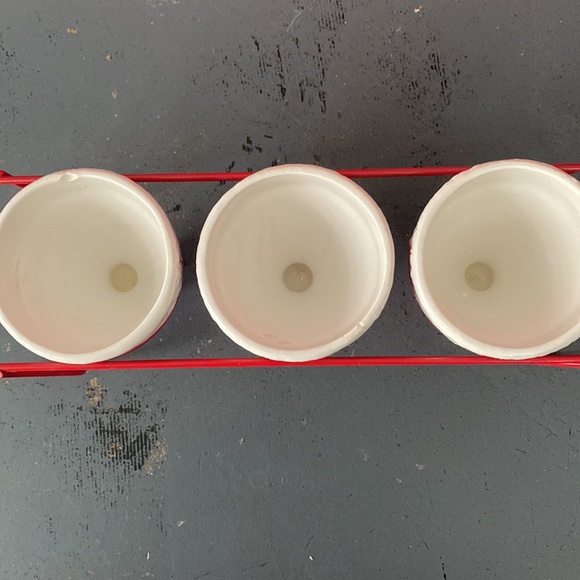 Santa Hat Condiment Trio - Picture 2 of 6